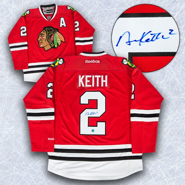 Duncan Keith Chicago Blackhawks Autographed Reebok Premier Hockey Jersey