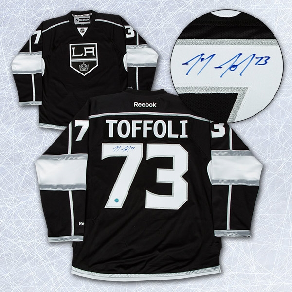 Tyler Toffoli Los Angeles Kings Autographed Reebok Premier Hockey Jersey