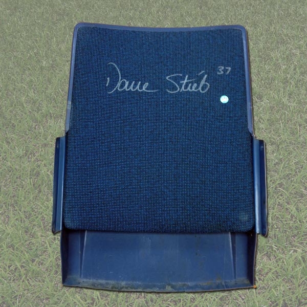 Dave Stieb Autographed Toronto Blue Jays SkyDome Stadium Seat Back