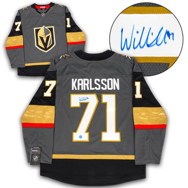 William Karlsson Vegas Golden Knights Autographed Fanatics Replica Hockey Jersey