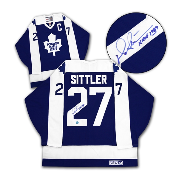 Darryl Sittler Toronto Maple Leafs Autographed Retro CCM Hockey Jersey