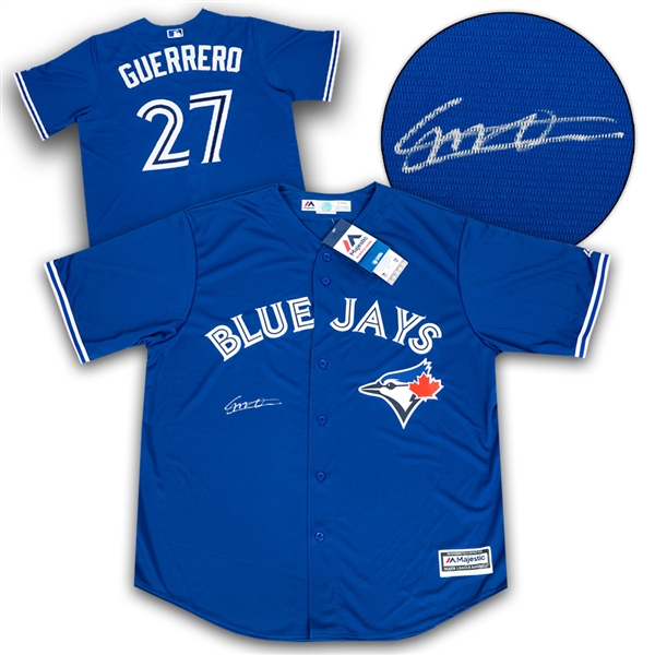 Vladimir Guerrero Jr Toronto Blue Jays Autographed Replica MLB Baseball Jersey