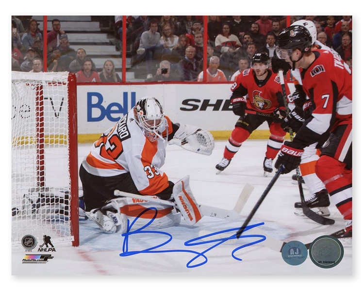 Brady Tkachuk Ottawa Senators Autographed 1st NHL Goal 8x10 Photo