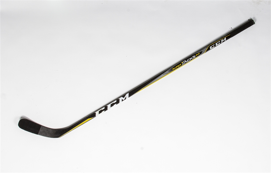Kasperi Kapanen Toronto Maple Leafs Game Used CCM Hockey Stick - MLSE LOA