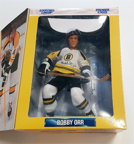 Bobby Orr Boston Bruins Autographed 12" Staring Lineup Figure - GNR COA