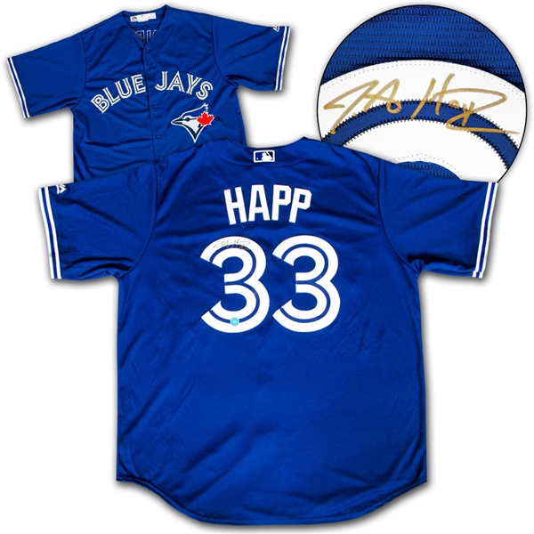 J.A. Happ Toronto Blue Jays Autographed Replica MLB Baseball Jersey