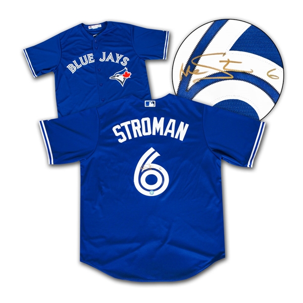 Marcus Stroman Toronto Blue Jays Autographed Replica MLB Baseball Jersey