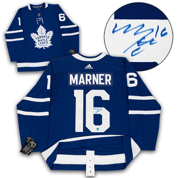 Mitch Marner Toronto Maple Leafs Autographed Adidas Authentic Hockey Jersey