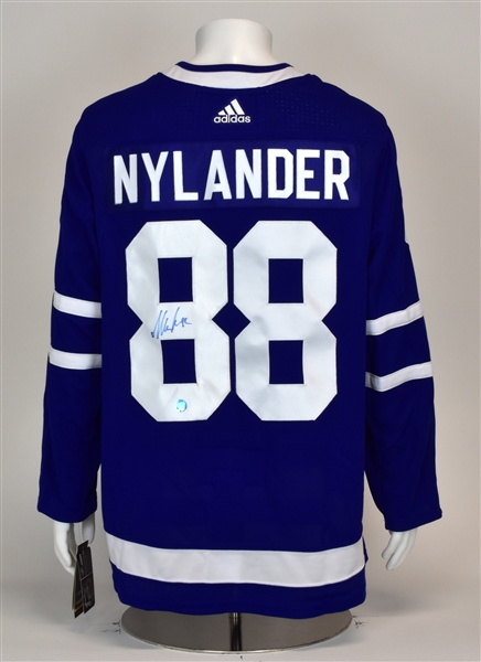 William Nylander Toronto Maple Leafs Autographed Adidas Authentic Hockey Jersey