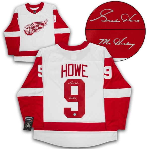 Gordie Howe Detroit Red Wings Signed Mr. Hockey White Fanatics Hockey Jersey