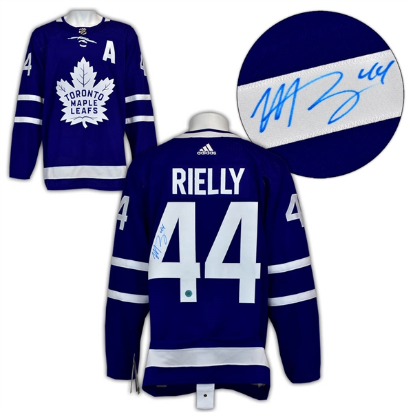 Morgan Rielly Toronto Maple Leafs Autographed Adidas Authentic Hockey Jersey