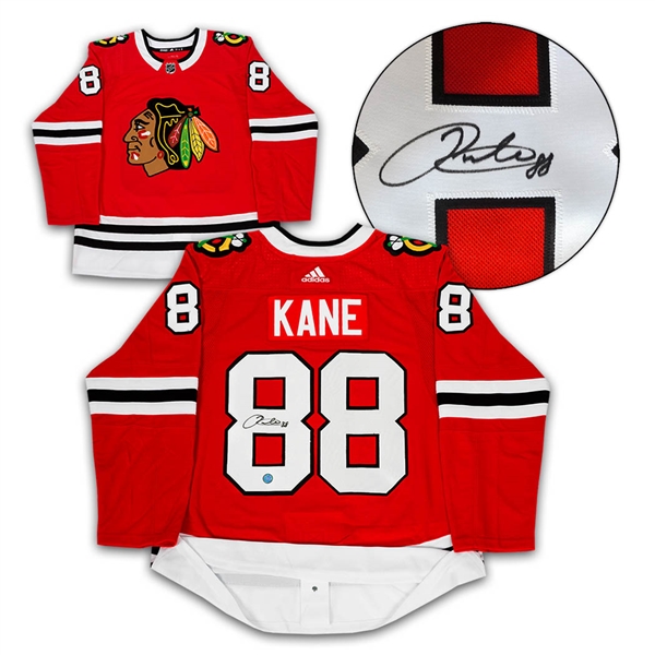 Patrick Kane Chicago Blackhawks Autographed Adidas Authentic Hockey Jersey