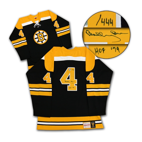 Bobby Orr Boston Bruins Autographed Mitchell & Ness Jersey HOF-79 #/444: GNR COA