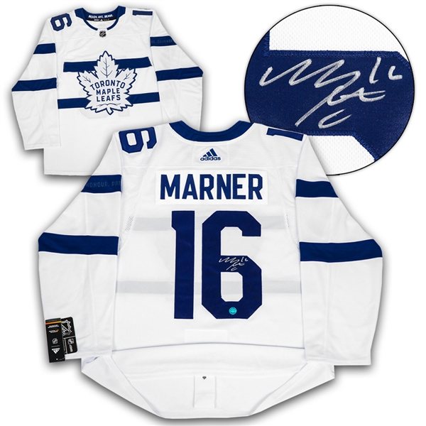 Mitch Marner Toronto Maple Leafs Signed Stadium Series Adidas Authentic Jersey