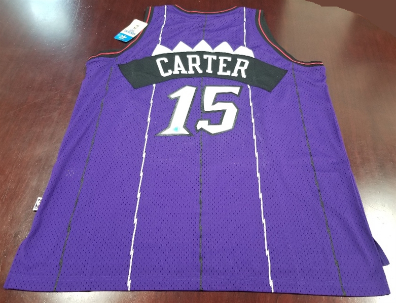 Vince Carter Toronto Raptors Autographed Custom Basketball Jersey