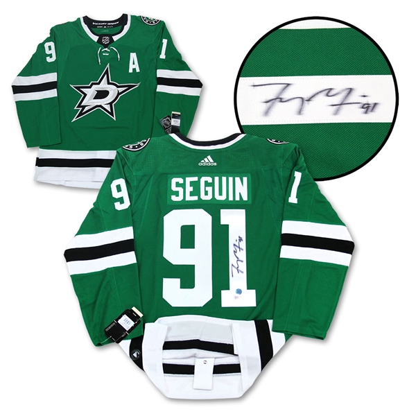 Tyler Seguin Dallas Stars Autographed Adidas Authentic Jersey *Blurry Autograph*