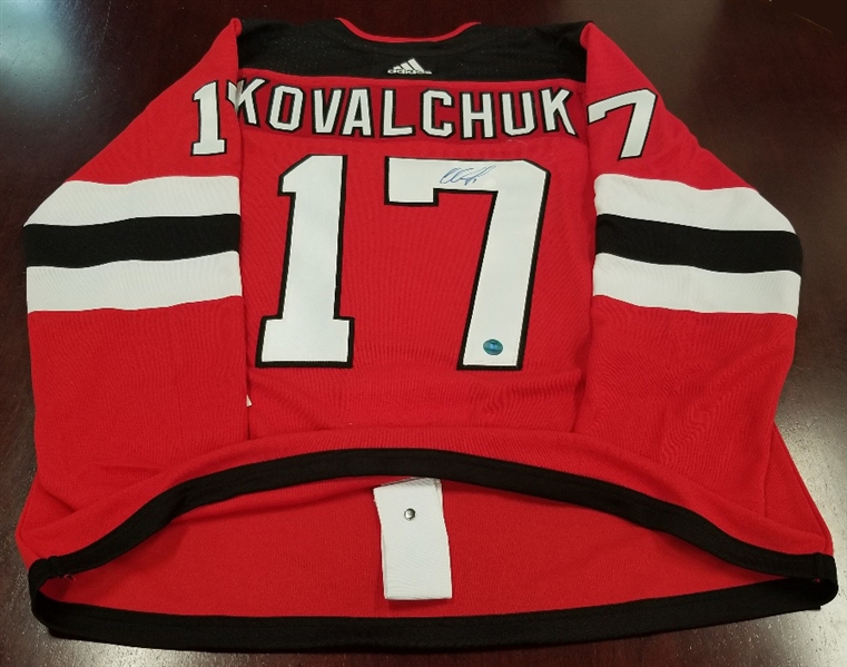 Ilya Kovalchuk New Jersey Devils Autographed Adidas Authentic Hockey Jersey