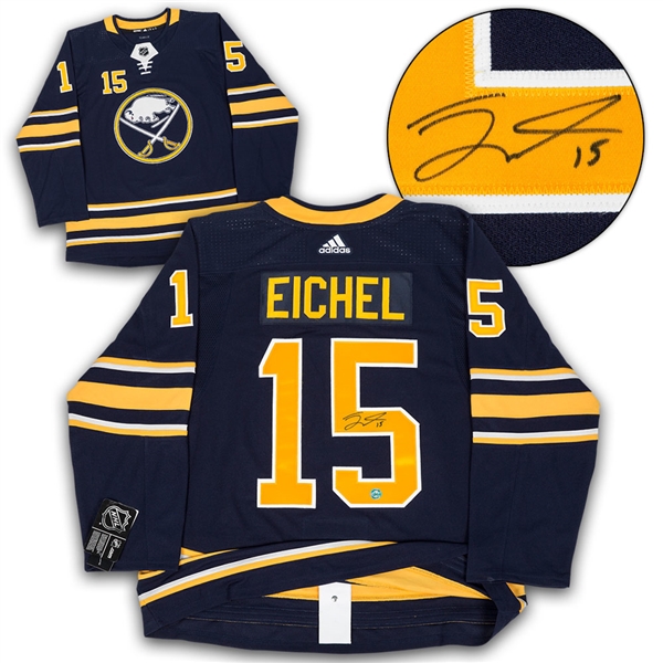 Jack Eichel Buffalo Sabres Autographed Adidas Authentic Hockey Jersey
