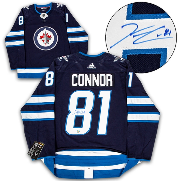 Kyle Connor Winnipeg Jets Autographed Adidas Authentic Hockey Jersey