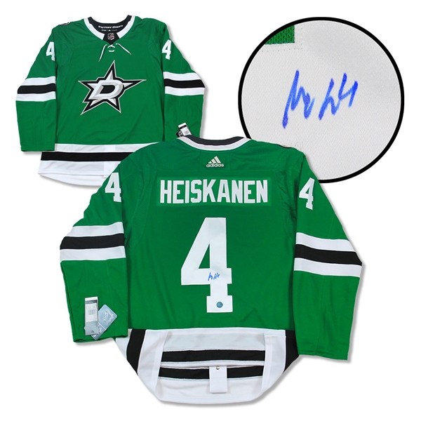 Miro Heiskanen Dallas Stars Autographed Adidas Authentic Hockey Jersey