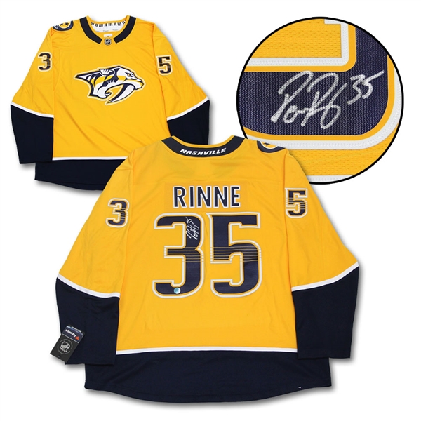 Pekka Rinne Nashville Predators Autographed Fanatics Hockey Jersey