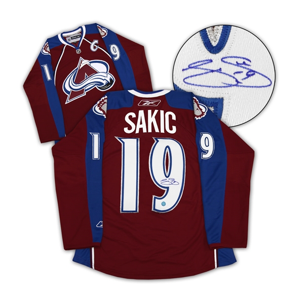Joe Sakic Colorado Avalanche Autographed Reebok Premier Hockey Jersey