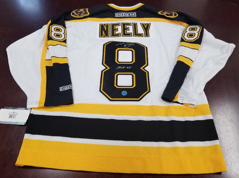 Cam Neely Boston Bruins Autographed CCM Vintage Hockey Jersey