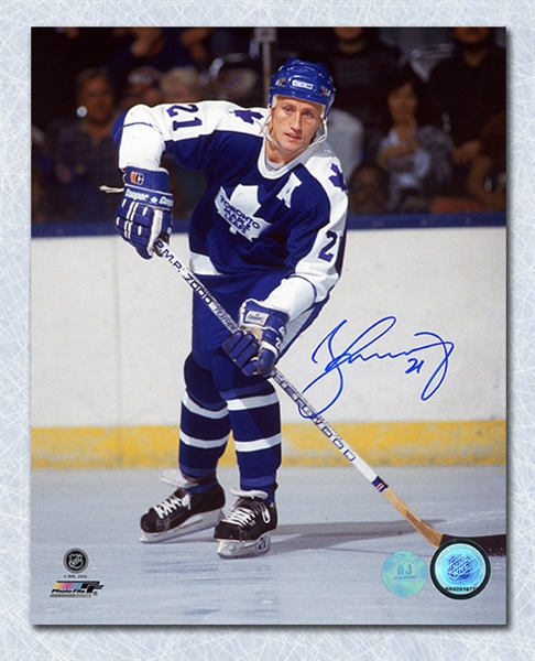 Borje Salming Toronto Maple Leafs Autographed Action 16x20 Photo