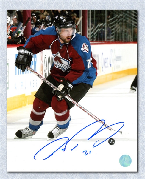 Peter Forsberg Colorado Avalanche Autographed Playmaker 16x20 Photo