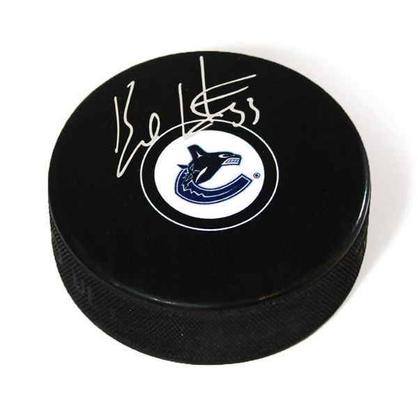 Bo Horvat Vancouver Canucks Signed Autograph Model Hockey Puck