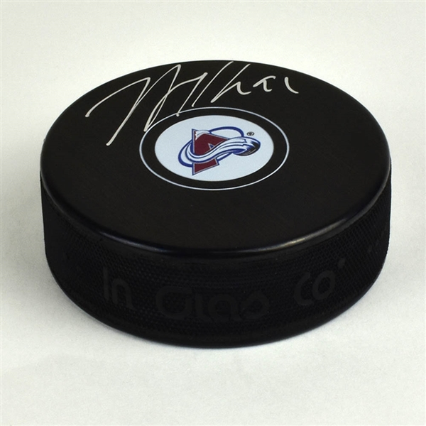 Nazem Kadri Colorado Avalanche Signed Autograph Model Hockey Puck