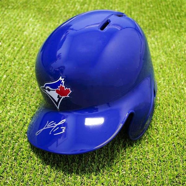 Lourdes Gurriel Jr Toronto Blue Jays Autographed Replica Batting Helmet