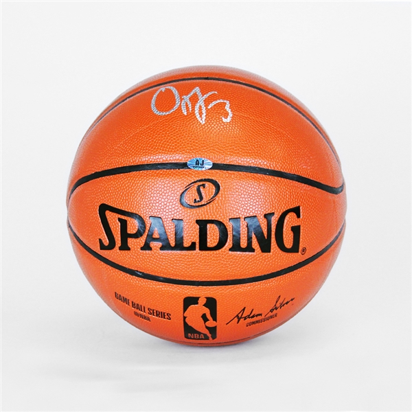 OG Anunoby Autographed Spalding NBA Replica Game Basketball - Toronto Raptors