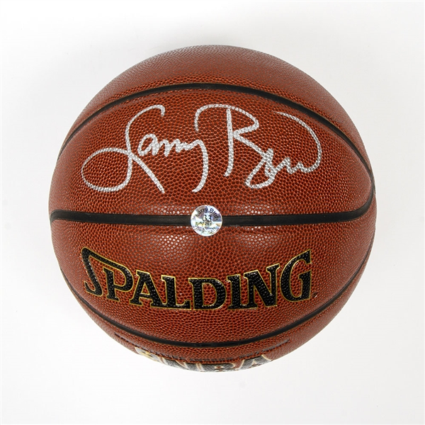 Larry Bird Autographed Spalding NBA I/O Basketball - Boston Celtics