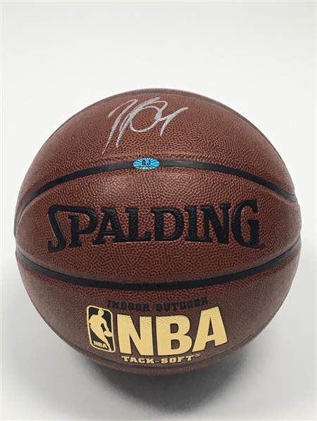 Patrick Patterson Autographed Spalding NBA I/O Basketball - Oklahoma City