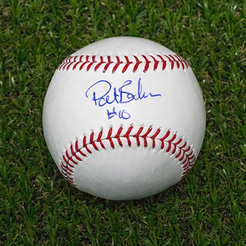 Pat Borders Autographed MLB Official Major League Baseball - Toronto Blue Jays