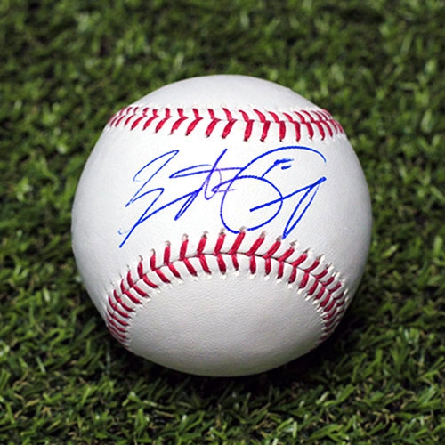 Brett Lawrie Autographed MLB Official Major League Baseball