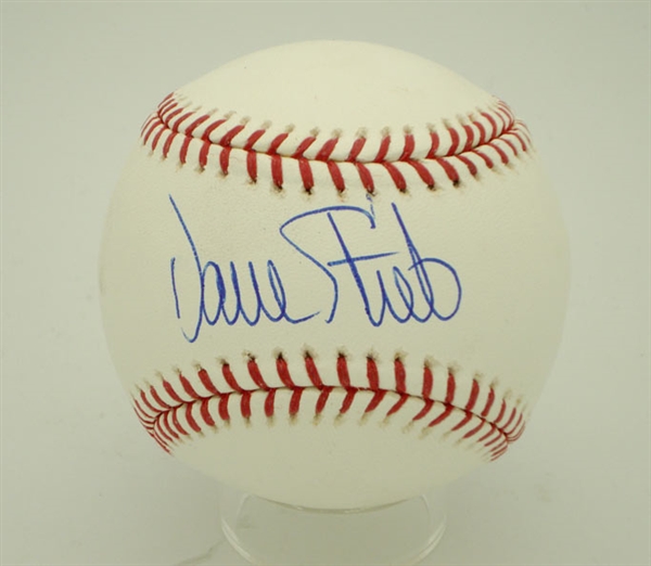Dave Stieb Autographed MLB Official Major League Baseball
