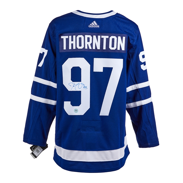 Joe Thornton Toronto Maple Leafs Autographed Adidas Jersey