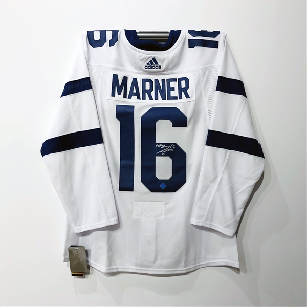 Mitch Marner Toronto Maple Leafs Autographed White Adidas Jersey