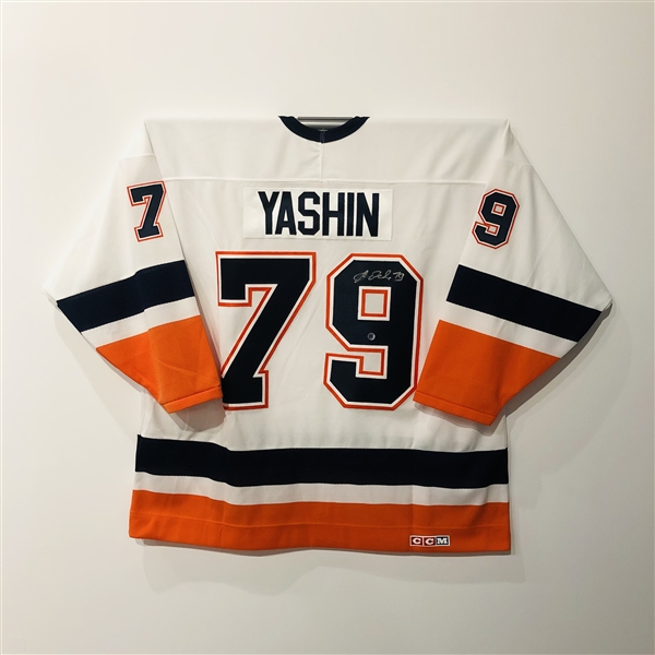 Alexi Yashin New York Islanders Autographed CCM Teamwear Hockey Jersey
