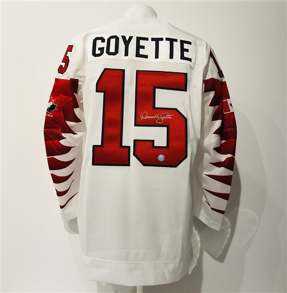Danielle Goyette Autographed Team Canada Nike Olympic Hockey Jersey