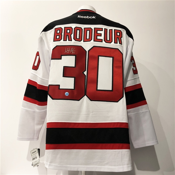 Martin Brodeur New Jersey Devils Autographed Reebok Jersey