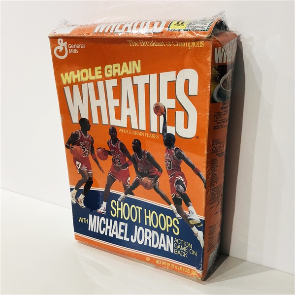 Michael Jordan Chicago Bulls Oriignal Wheaties Ceral Box