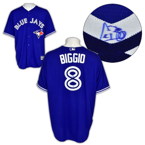 Cavan Biggio Toronto Blue Jays Autographed Majestic Baseball Jersey