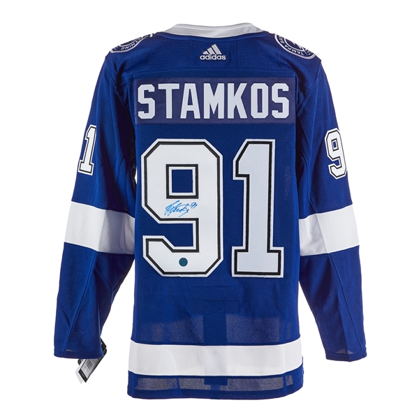Steven Stamkos Tampa Bay Lightning Signed 2020 Stanley Cup Adidas Jersey