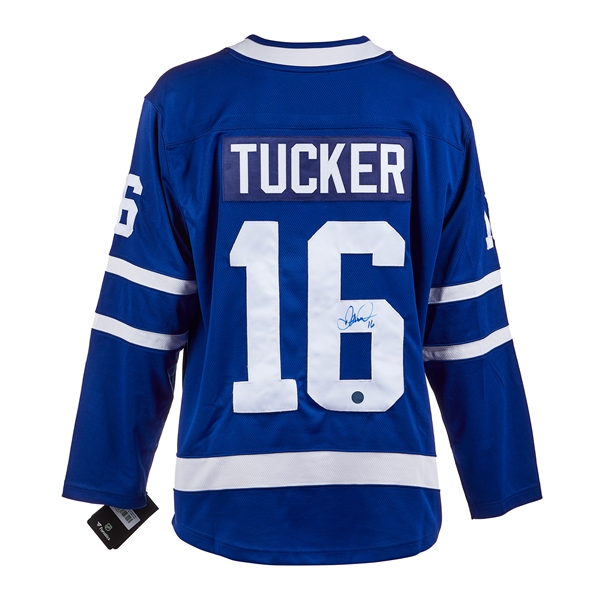 Darcy Tucker Toronto Maple Leafs Autographed Fanatics Jersey