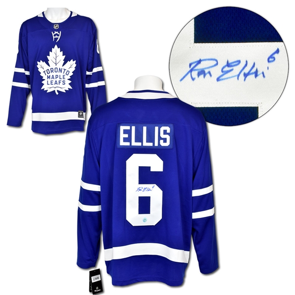Ron Ellis Toronto Maple Leafs Autographed Fanatics Jersey