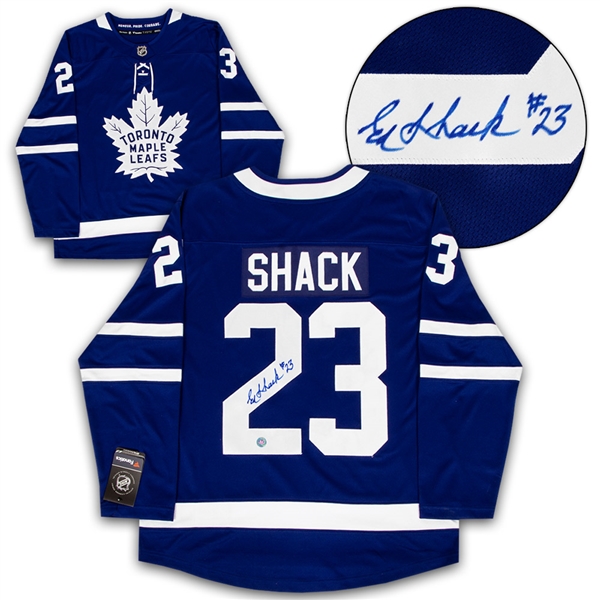 Eddie Shack Toronto Maple Leafs Autographed Fanatics Jersey
