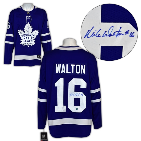 Mike Walton Toronto Maple Leafs Autographed Fanatics Jersey